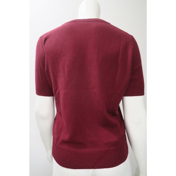 Marc Jacobs Embellished Sequins Knit Sweater Red Size Small - Picture 4 of 6